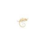 Market - Cadouri - Martisoare - Martisor Brosa, Buticcochet, din metal, Cameleon, 6x7 cm, Multicolor - MR544 - Infinity.ro