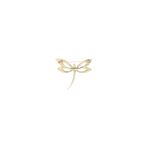 Market - Cadouri - Martisoare - Martisor Brosa, Buticcochet, din metal, Libelula, 6x5 cm, Roz - MR565 - Infinity.ro
