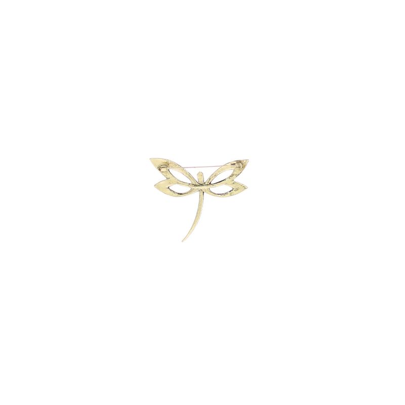 Market - Cadouri - Martisoare - Martisor Brosa, Buticcochet, din metal, Libelula, 6x5 cm, Roz - MR565 - Infinity.ro