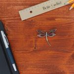 Market - Cadouri - Martisoare - Martisor Brosa, Buticcochet, din metal, Libelula, 6x5 cm, Roz - MR565 - Infinity.ro