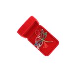 Market - Cadouri - Martisoare - Martisor Brosa, Buticcochet, din metal, Libelula, 6x5 cm, Multicolor - MR566 - Infinity.ro