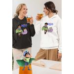 Fashion, accesorii si bijuterii - Femei - Imbracaminte femei - Hanorace femei - Hanorac Femei Elio Glordon, alb, marime 2XL - Infinity.ro