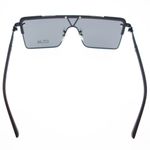 Fashion, accesorii si bijuterii - Femei - Accesorii femei - Ochelari de soare femei - Ochelari de soare, Unisex, Fashion, Negru cu rama metalica, lentila gri - OCS325 - Infinity.ro