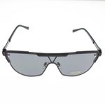 Fashion, accesorii si bijuterii - Femei - Accesorii femei - Ochelari de soare femei - Ochelari de soare, Unisex, Fashion, Negru cu rama metalica, lentila gri - OCS324 - Infinity.ro