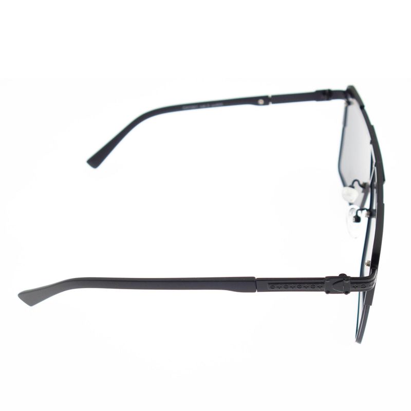 Fashion, accesorii si bijuterii - Femei - Accesorii femei - Ochelari de soare femei - Ochelari de soare, Unisex, Fashion, Negru cu rama metalica, lentila gri - OCS325 - Infinity.ro