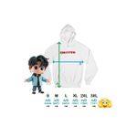 Fashion, accesorii si bijuterii - Femei - Imbracaminte femei - Hanorace femei - Hanorac Femei Enhypen Cool Kpop Merch, alb, marime 2XL - Infinity.ro