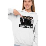 Fashion, accesorii si bijuterii - Femei - Imbracaminte femei - Hanorace femei - Hanorac Femei Enhypen All Gang Kpop Merch, alb, marime 2XL - Infinity.ro