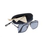 Fashion, accesorii si bijuterii - Femei - Accesorii femei - Ochelari de soare femei - Ochelari de soare, Unisex, cu rama metalica, lentila gri - OCS391 - Infinity.ro