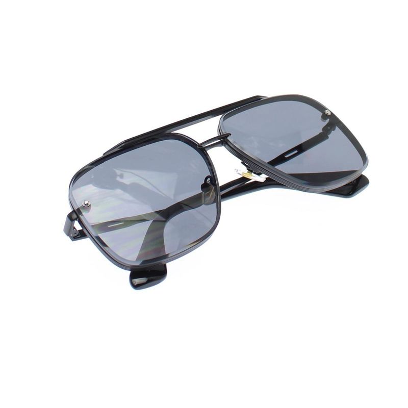 Fashion, accesorii si bijuterii - Femei - Accesorii femei - Ochelari de soare femei - Ochelari de soare, Unisex, cu rama metalica, lentila gri - OCS391 - Infinity.ro