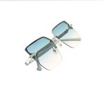 Fashion, accesorii si bijuterii - Femei - Accesorii femei - Ochelari de soare femei - Ochelari de soare, Dama , cu rama metalica, lentila albastra degrade - OCS386 - Infinity.ro