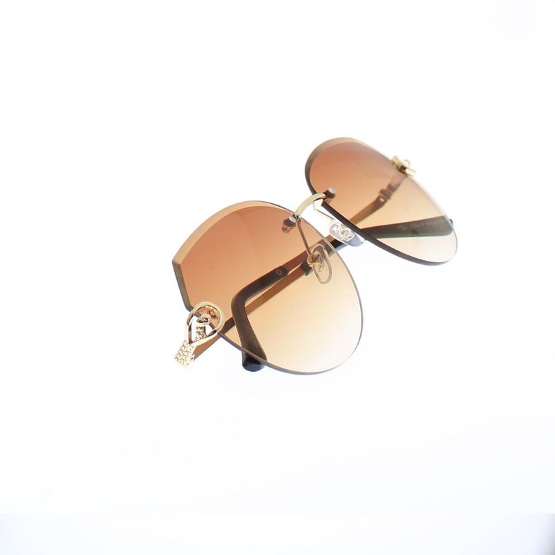 Fashion, accesorii si bijuterii - Femei - Accesorii femei - Ochelari de soare femei - Ochelari de soare, Buticcochet, Dama, fara rama, lentila maro - OCS378 - Infinity.ro