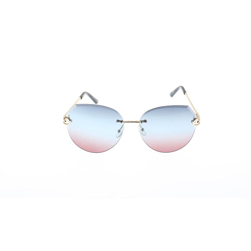 Fashion, accesorii si bijuterii - Femei - Accesorii femei - Ochelari de soare femei - Ochelari de soare, Buticcochet, Dama, fara rama, lentila albastra degrade - OCS377 - Infinity.ro