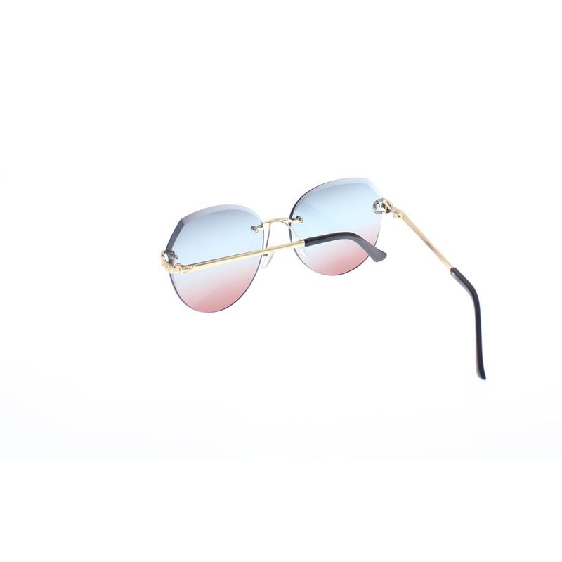 Fashion, accesorii si bijuterii - Femei - Accesorii femei - Ochelari de soare femei - Ochelari de soare, Buticcochet, Dama, fara rama, lentila albastra degrade - OCS377 - Infinity.ro