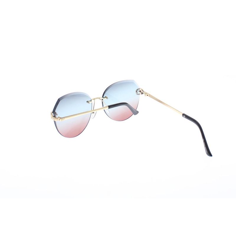 Fashion, accesorii si bijuterii - Femei - Accesorii femei - Ochelari de soare femei - Ochelari de soare, Buticcochet, Dama, fara rama, lentila albastra degrade - OCS377 - Infinity.ro