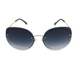 Fashion, accesorii si bijuterii - Femei - Accesorii femei - Ochelari de soare femei - Ochelari de soare, cu pietricele, Gri degrade, de dama, model fashion, OCS206 - Infinity.ro