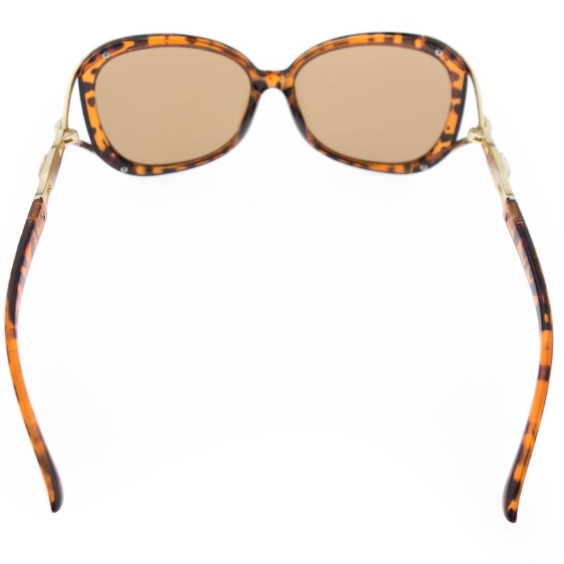 Fashion, accesorii si bijuterii - Femei - Accesorii femei - Ochelari de soare femei - Ochelari de soare, dama, Animal print, lentila maro polarizata - OCS243 - Infinity.ro