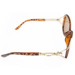 Fashion, accesorii si bijuterii - Femei - Accesorii femei - Ochelari de soare femei - Ochelari de soare, dama, Animal print, lentila maro polarizata - OCS243 - Infinity.ro