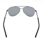 Fashion, accesorii si bijuterii - Femei - Accesorii femei - Ochelari de soare femei - Ochelari de soare, unisex, Negrii, rama metalica, lentila gri polarizata - OCS264 - Infinity.ro