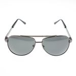 Fashion, accesorii si bijuterii - Femei - Accesorii femei - Ochelari de soare femei - Ochelari de soare, unisex, Negrii, rama metalica, lentila gri polarizata - OCS264 - Infinity.ro