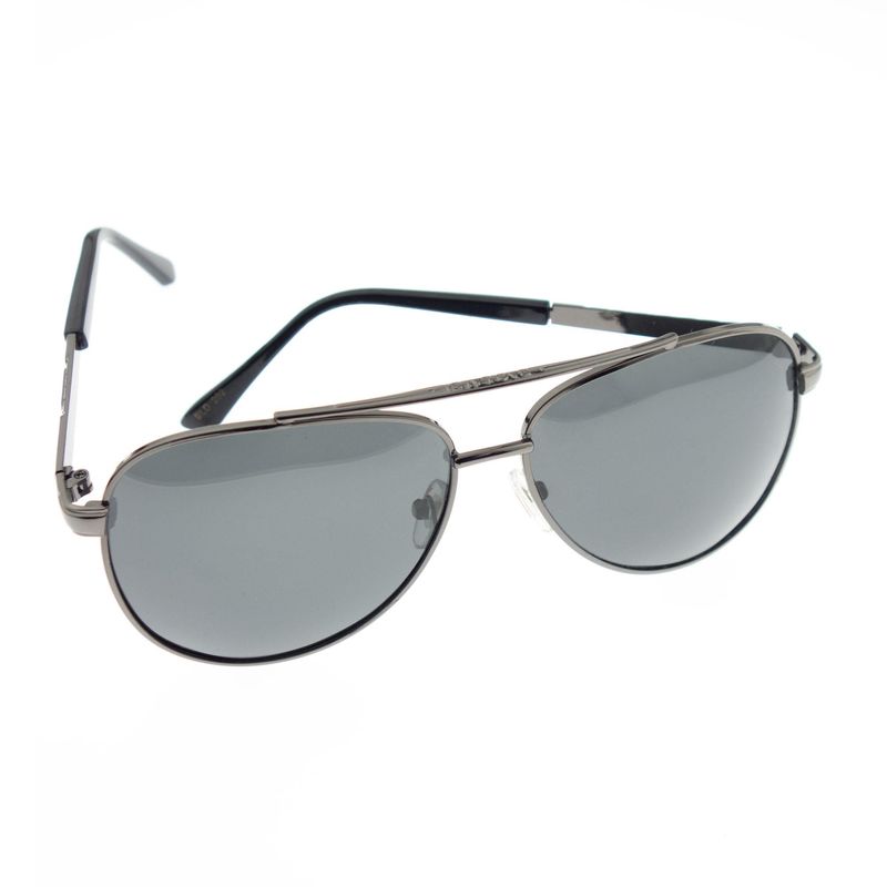 Fashion, accesorii si bijuterii - Femei - Accesorii femei - Ochelari de soare femei - Ochelari de soare, unisex, Negrii, rama metalica, lentila gri polarizata - OCS264 - Infinity.ro
