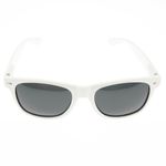 Fashion, accesorii si bijuterii - Femei - Accesorii femei - Ochelari de soare femei - Ochelari de soare, unisex, Alb cu  lentila gri polarizata - OCS270 - Infinity.ro