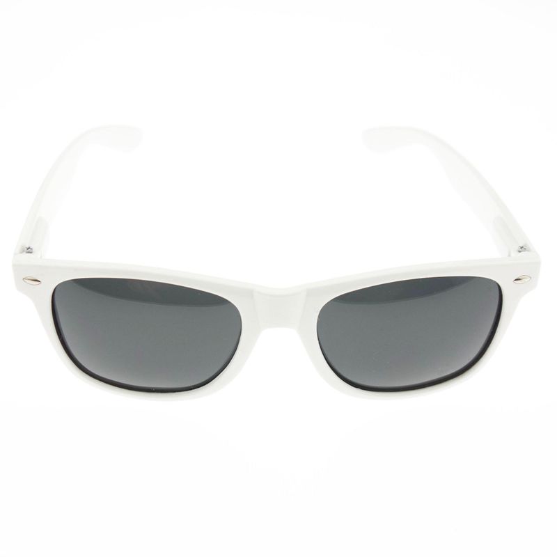 Fashion, accesorii si bijuterii - Femei - Accesorii femei - Ochelari de soare femei - Ochelari de soare, unisex, Alb cu  lentila gri polarizata - OCS270 - Infinity.ro