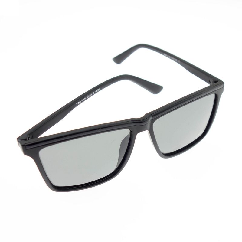 Fashion, accesorii si bijuterii - Femei - Accesorii femei - Ochelari de soare femei - Ochelari de soare, unisex, Negru mat, lentila gri polarizata - OCS269 - Infinity.ro