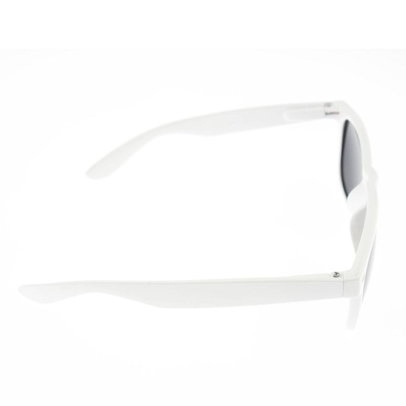 Fashion, accesorii si bijuterii - Femei - Accesorii femei - Ochelari de soare femei - Ochelari de soare, unisex, Alb cu  lentila gri polarizata - OCS270 - Infinity.ro