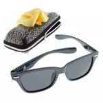 Fashion, accesorii si bijuterii - Femei - Accesorii femei - Ochelari de soare femei - Ochelari de soare, unisex, Gri, lentila gri polarizata - OCS271 - Infinity.ro