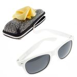 Fashion, accesorii si bijuterii - Femei - Accesorii femei - Ochelari de soare femei - Ochelari de soare, unisex, Alb cu  lentila gri polarizata - OCS270 - Infinity.ro