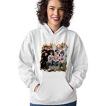 Fashion, accesorii si bijuterii - Femei - Imbracaminte femei - Hanorace femei - Hanorac Femei Epex Kpop Party Merch, alb, marime 2XL - Infinity.ro