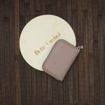 Fashion, accesorii si bijuterii - Femei - Accesorii femei - Portofele femei - Port card, unisex, din piele naturala, ButicCochet, 11 x 7.5 cm, Roz inchis - PR880 - Infinity.ro