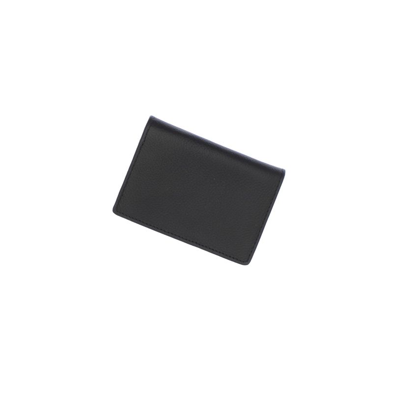 Fashion, accesorii si bijuterii - Femei - Accesorii femei - Portofele femei - Port card, din piele naturala, Buticcochet, 10x7x1 cm, Negru - PR1032 - Infinity.ro
