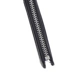 Fashion, accesorii si bijuterii - Femei - Accesorii femei - Portofele femei - Port card, din piele naturala, Buticcochet, 11x8x1 cm, Negru - PR1027 - Infinity.ro