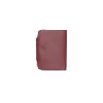 Fashion, accesorii si bijuterii - Femei - Accesorii femei - Portofele femei - Port card, din piele naturala, ButicCochet, 10 x 7 cm, Visiniu - PR745 - Infinity.ro