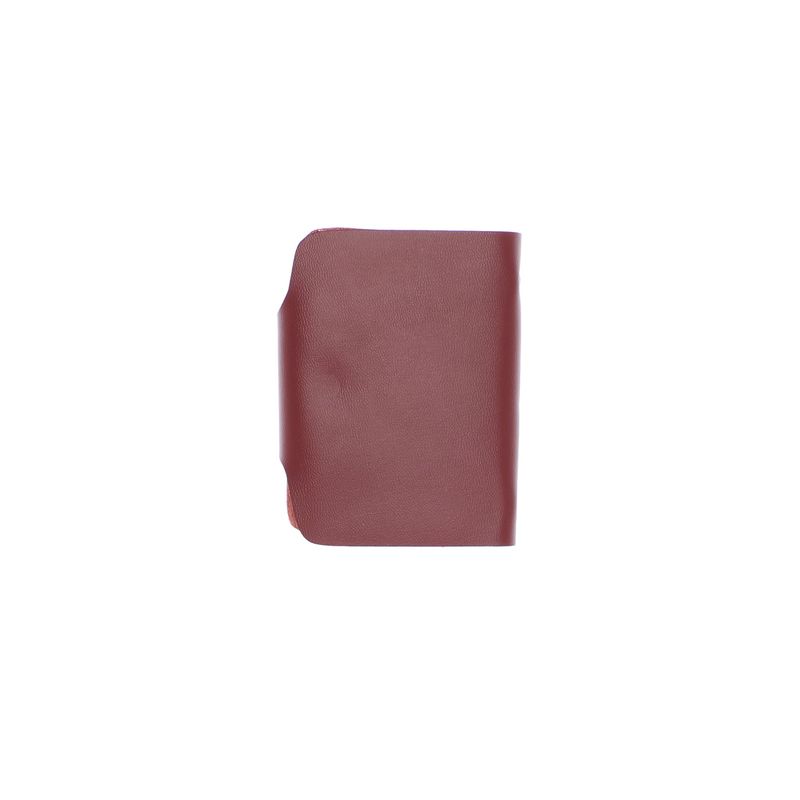 Fashion, accesorii si bijuterii - Femei - Accesorii femei - Portofele femei - Port card, din piele naturala, ButicCochet, 10 x 7 cm, Visiniu - PR745 - Infinity.ro