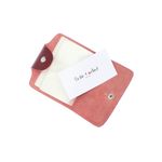 Fashion, accesorii si bijuterii - Femei - Accesorii femei - Portofele femei - Port card, din piele naturala, ButicCochet, 10 x 7 cm, Visiniu - PR745 - Infinity.ro