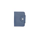 Fashion, accesorii si bijuterii - Femei - Accesorii femei - Portofele femei - Port card, din piele naturala, ButicCochet, 10 x 7 cm, Albastru - PR747 - Infinity.ro