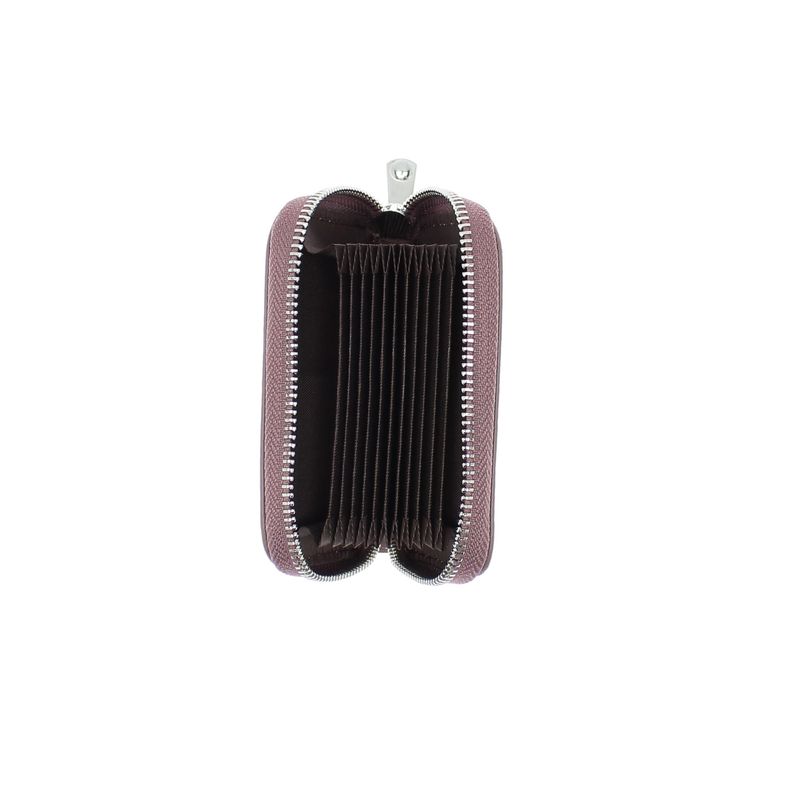Fashion, accesorii si bijuterii - Femei - Accesorii femei - Portofele femei - Port card, unisex, din piele naturala, ButicCochet, 11 x 7.5 cm, Mov deschis - PR753 - Infinity.ro