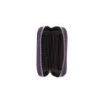 Fashion, accesorii si bijuterii - Femei - Accesorii femei - Portofele femei - Port card, unisex, din piele naturala, ButicCochet, 11 x 7.5 cm, Mov - PR755 - Infinity.ro