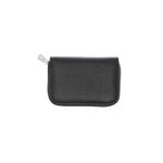 Fashion, accesorii si bijuterii - Femei - Accesorii femei - Portofele femei - Port card, unisex, din piele naturala, ButicCochet, 11 x 7.5 cm, Negru - PR751 - Infinity.ro