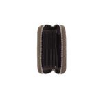 Fashion, accesorii si bijuterii - Femei - Accesorii femei - Portofele femei - Port card, unisex, din piele naturala, ButicCochet, 11 x 7.5 cm, Aramiu - PR757 - Infinity.ro
