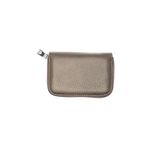 Fashion, accesorii si bijuterii - Femei - Accesorii femei - Portofele femei - Port card, unisex, din piele naturala, ButicCochet, 11 x 7.5 cm, Aramiu - PR757 - Infinity.ro