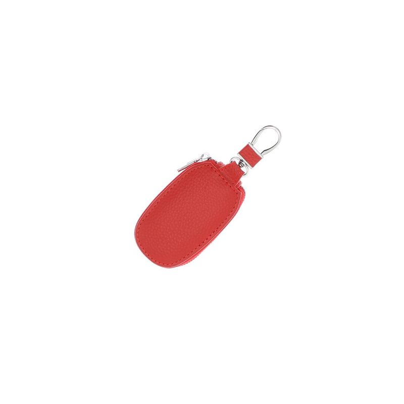 Fashion, accesorii si bijuterii - Femei - Accesorii femei - Portofele femei - Port chei, din piele naturala, Buticcochet, 9x5x2 cm, Rosu - PR1078 - Infinity.ro