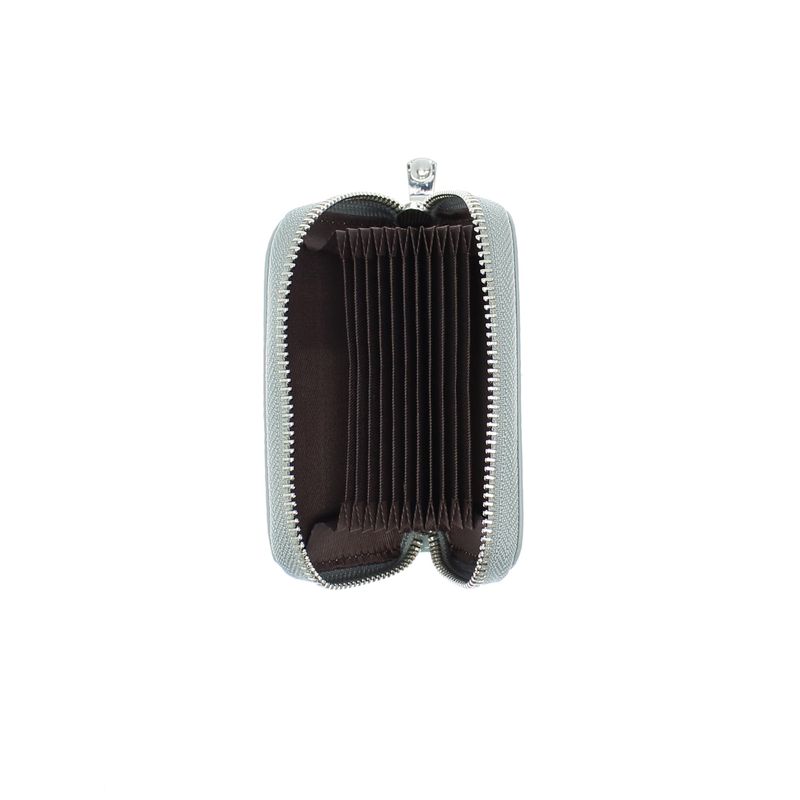 Fashion, accesorii si bijuterii - Femei - Accesorii femei - Portofele femei - Port card, unisex, din piele naturala, ButicCochet, 11 x 7.5 cm, Bleu - PR759 - Infinity.ro