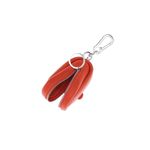 Fashion, accesorii si bijuterii - Femei - Accesorii femei - Portofele femei - Port chei, din piele naturala, ButicCochet, 11x5 cm, Corai - PR996 - Infinity.ro