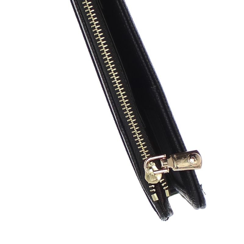 Fashion, accesorii si bijuterii - Femei - Accesorii femei - Portofele femei - Port pasaport, din piele ecologica, Buticcochet, 17x11x1 cm, Negru - PR1039 - Infinity.ro
