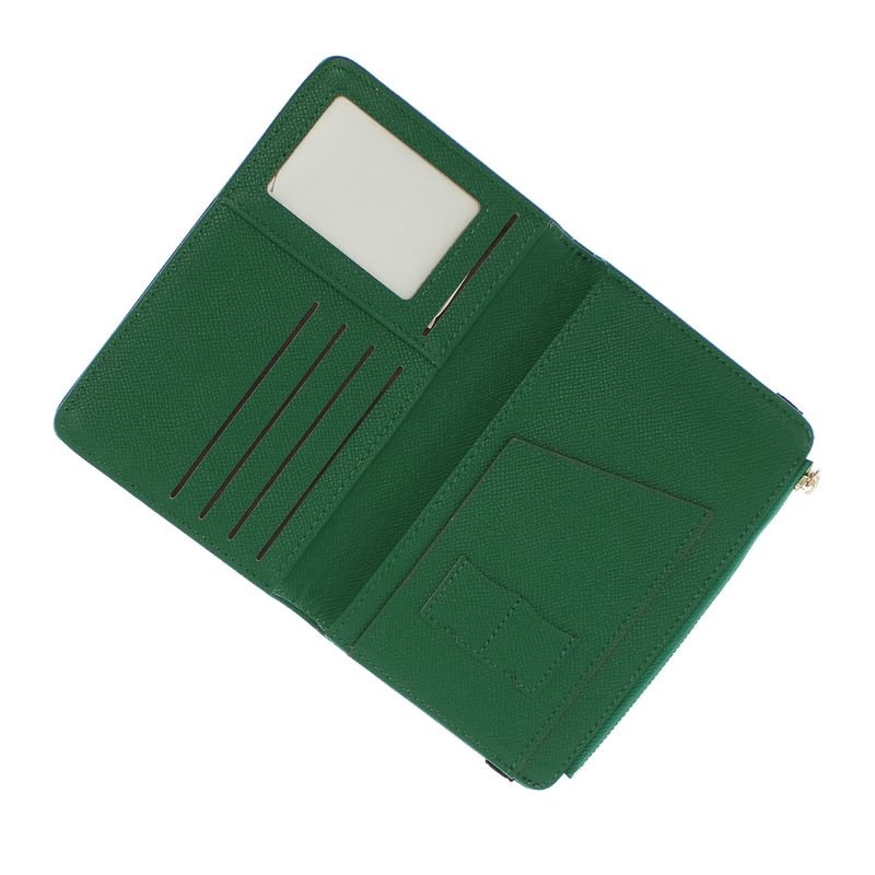 Fashion, accesorii si bijuterii - Femei - Accesorii femei - Portofele femei - Port pasaport, din piele ecologica, Buticcochet, 17x11x1 cm, Verde - PR1041 - Infinity.ro