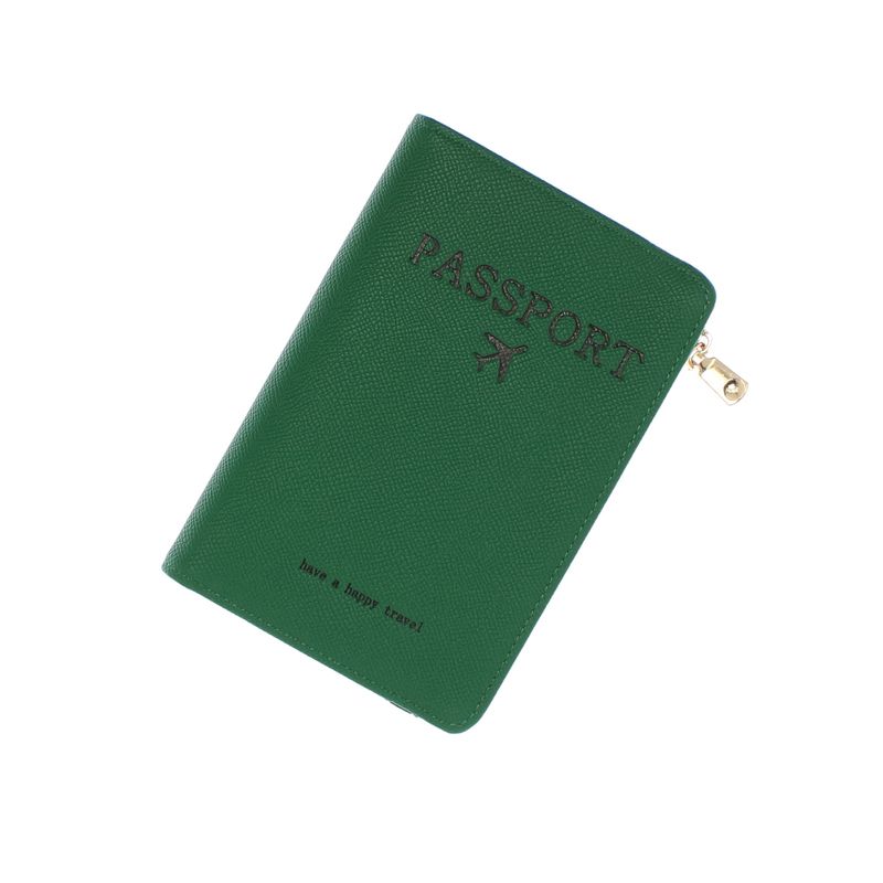 Fashion, accesorii si bijuterii - Femei - Accesorii femei - Portofele femei - Port pasaport, din piele ecologica, Buticcochet, 17x11x1 cm, Verde - PR1041 - Infinity.ro