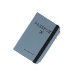 Fashion, accesorii si bijuterii - Femei - Accesorii femei - Portofele femei - Port pasaport, din piele ecologica, Buticcochet, 17x11x1 cm, Albastru - PR1043 - Infinity.ro